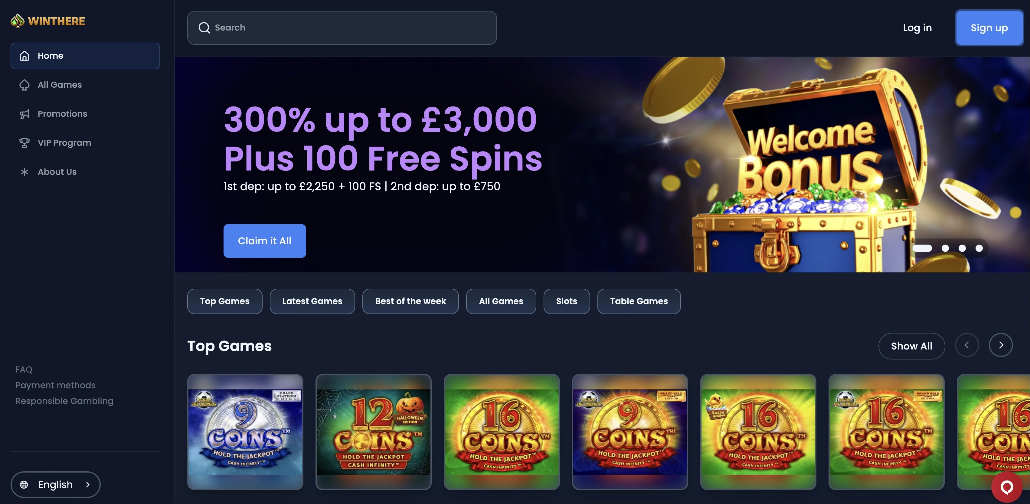 Winthere casino